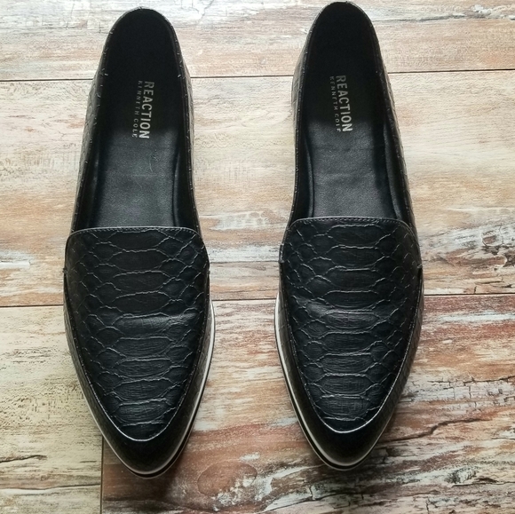 Kenneth Cole Reaction Shoes - 🖤🐍Platform Loafers